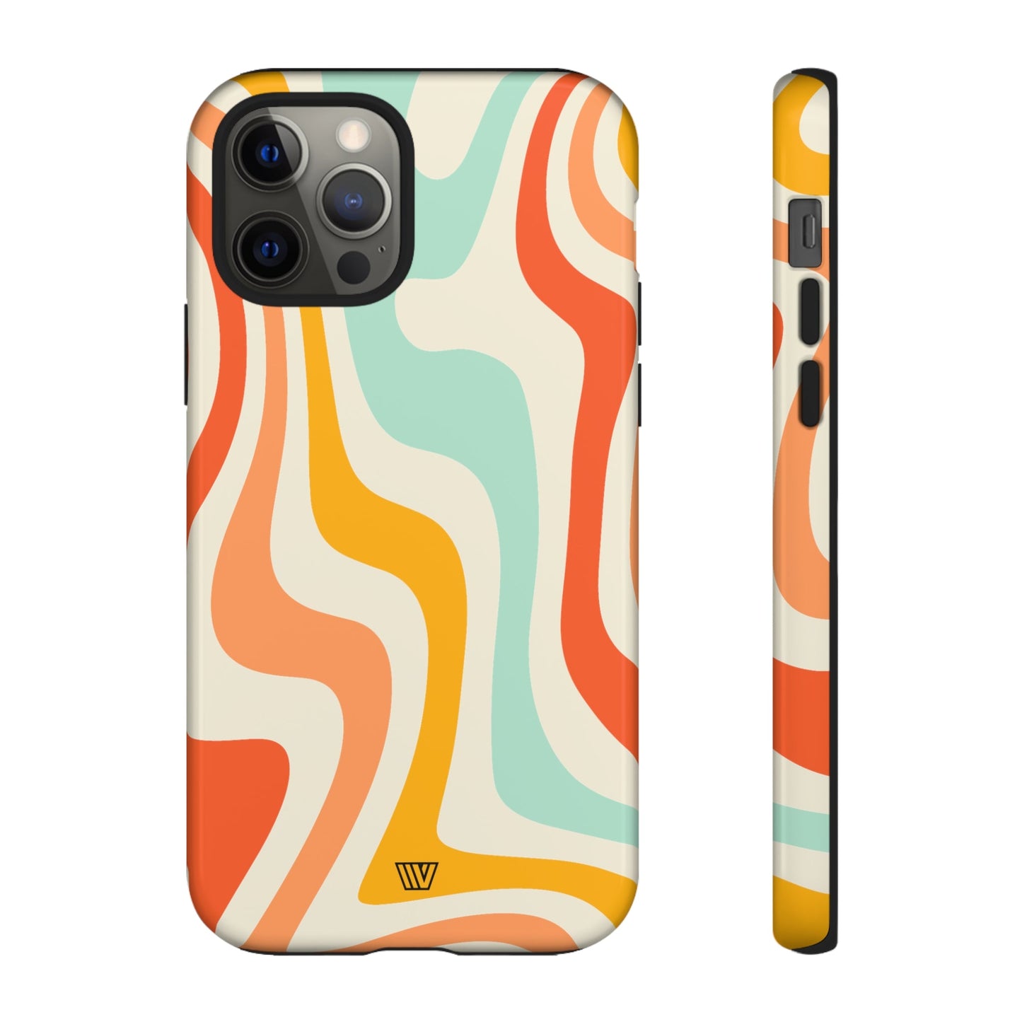 RETRO GROOVY SWIRLS | Tough Phone Case