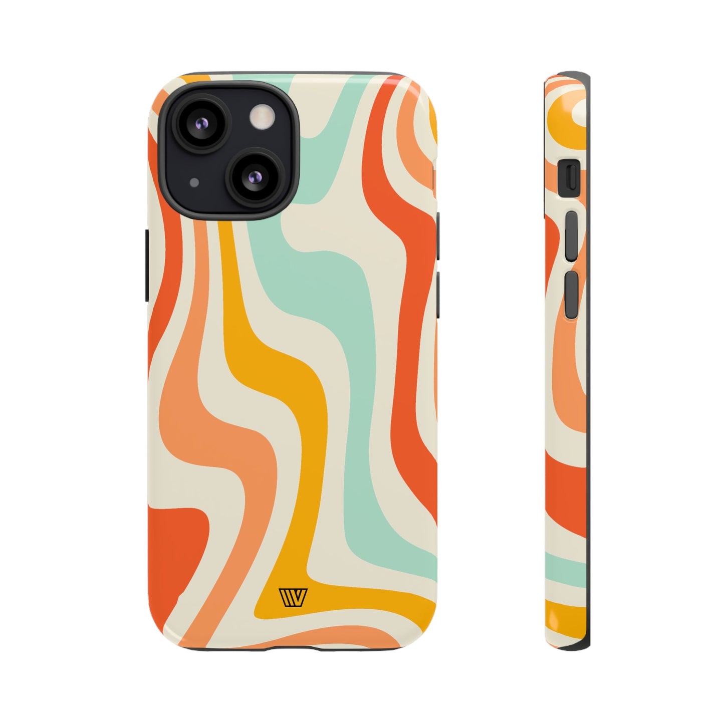 RETRO GROOVY SWIRLS | Tough Phone Case