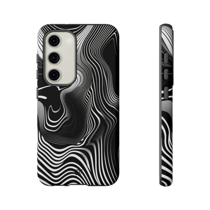 ABSTRACT ZEBRA STRIPES | Tough Phone Case