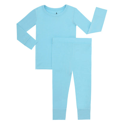 Robins Egg Two-Piece PJs - Long Set