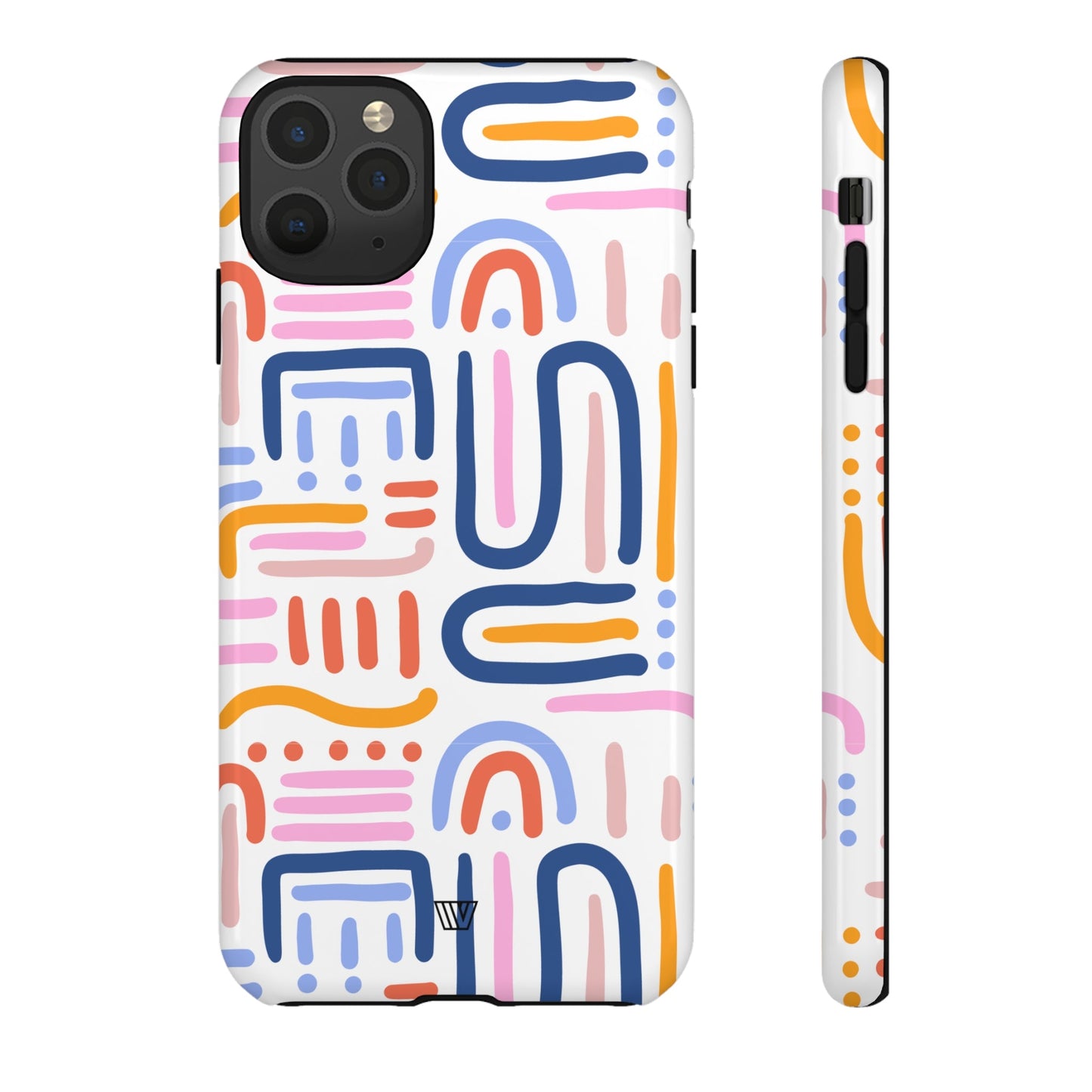 MEMPHIS BOLD LINES | Tough Phone Case