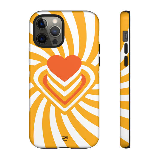 HEART RAY STACK | Tough Phone Case