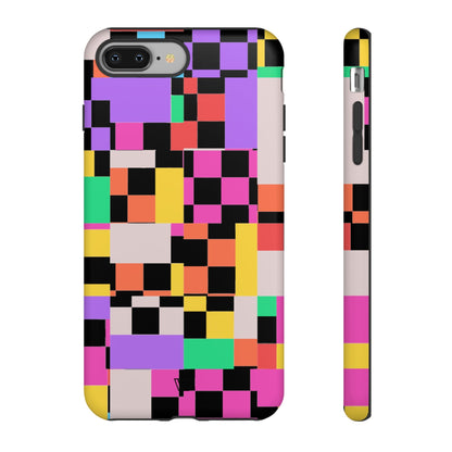 MASHED UP CHECKERBOARD | Tough Phone Case