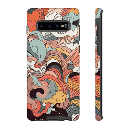 ABSTRACT DOODLE CLOUDS | Tough Phone Case