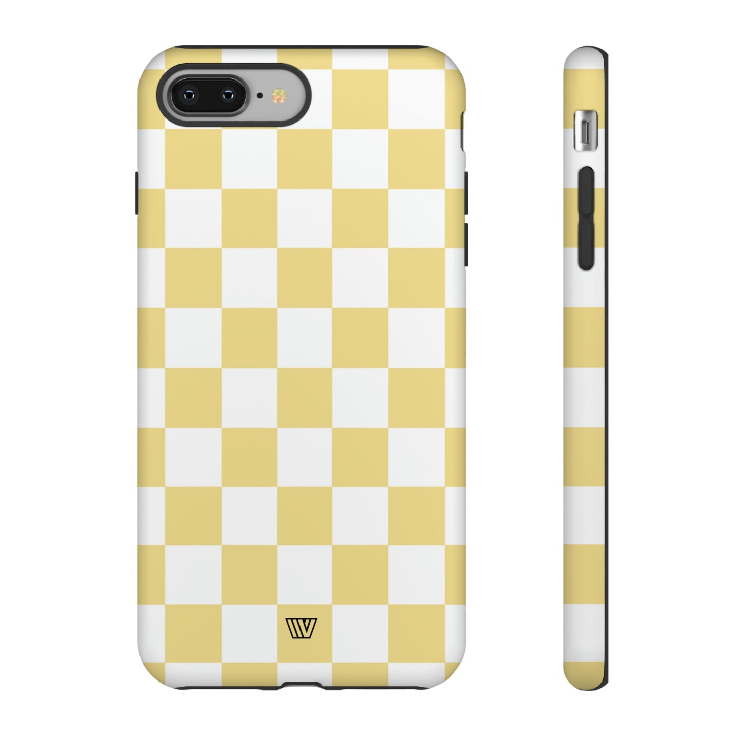 BANANA YELLOW CHECKERBOARD | Tough Phone Case