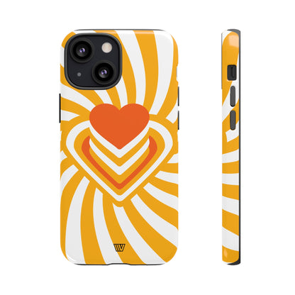 HEART RAY STACK | Tough Phone Case