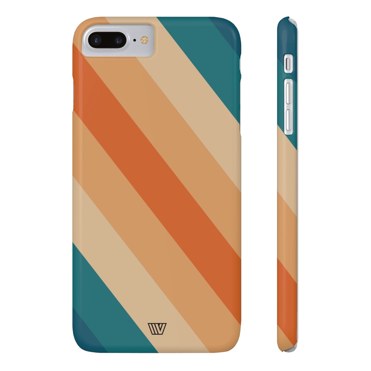 70s RETRO STRIPE | Slim iPhone Case