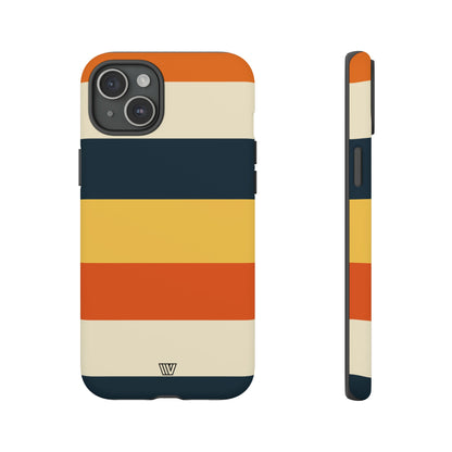 BEACH SUNSET STRIPES | Tough Phone Case