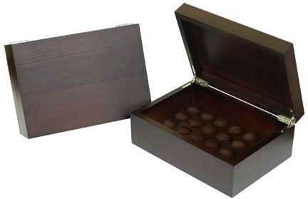 Essential Oil Storage Box - Rubber Wood