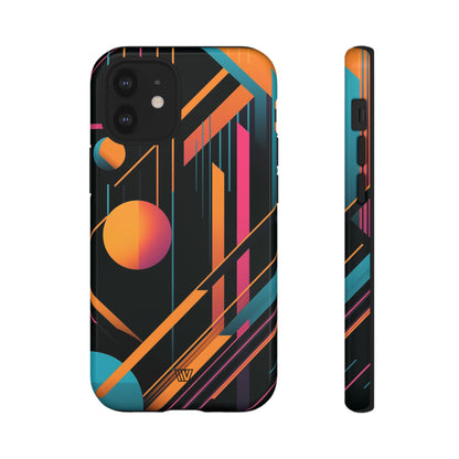 BOLD RETRO LINES | Tough Phone Case