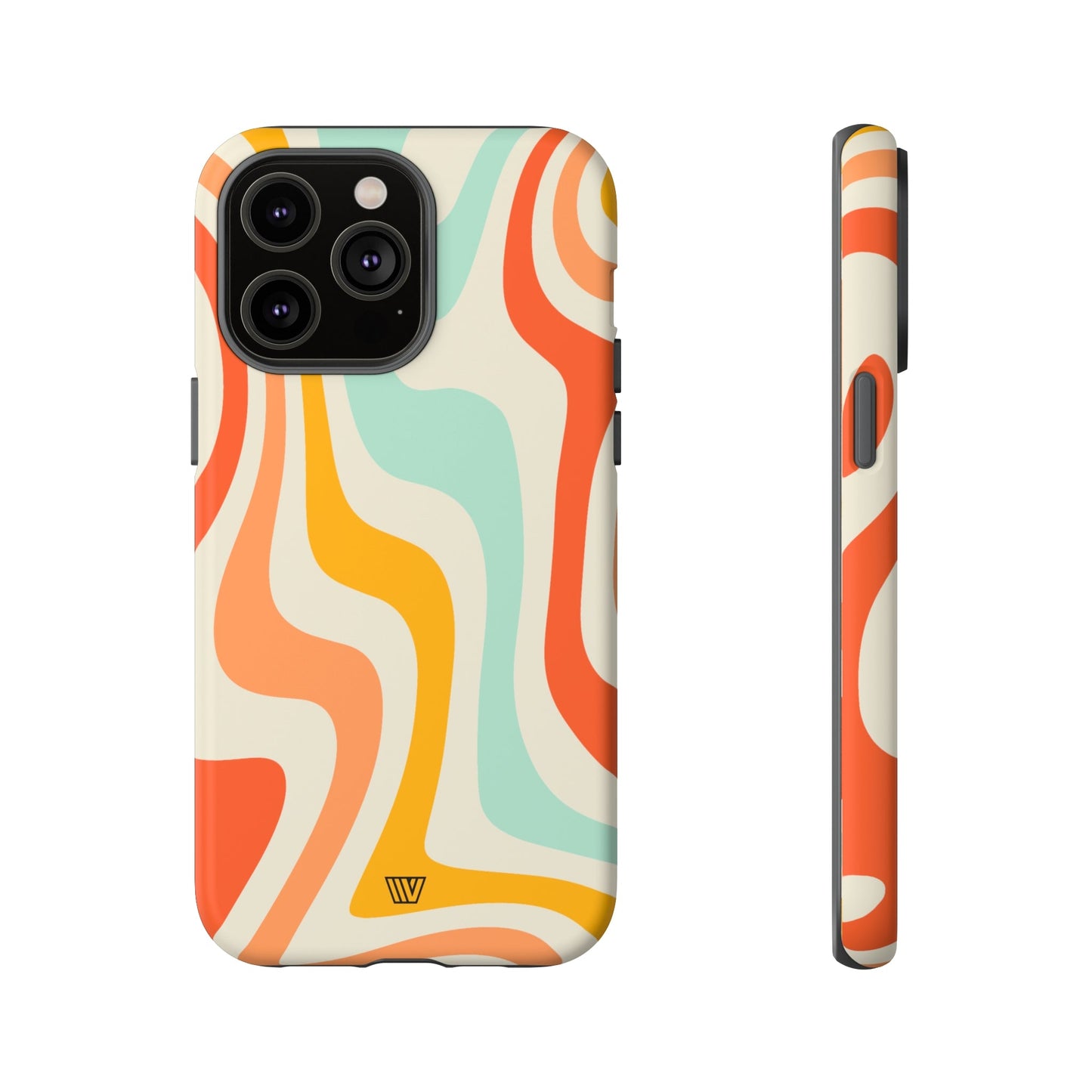 RETRO GROOVY SWIRLS | Tough Phone Case