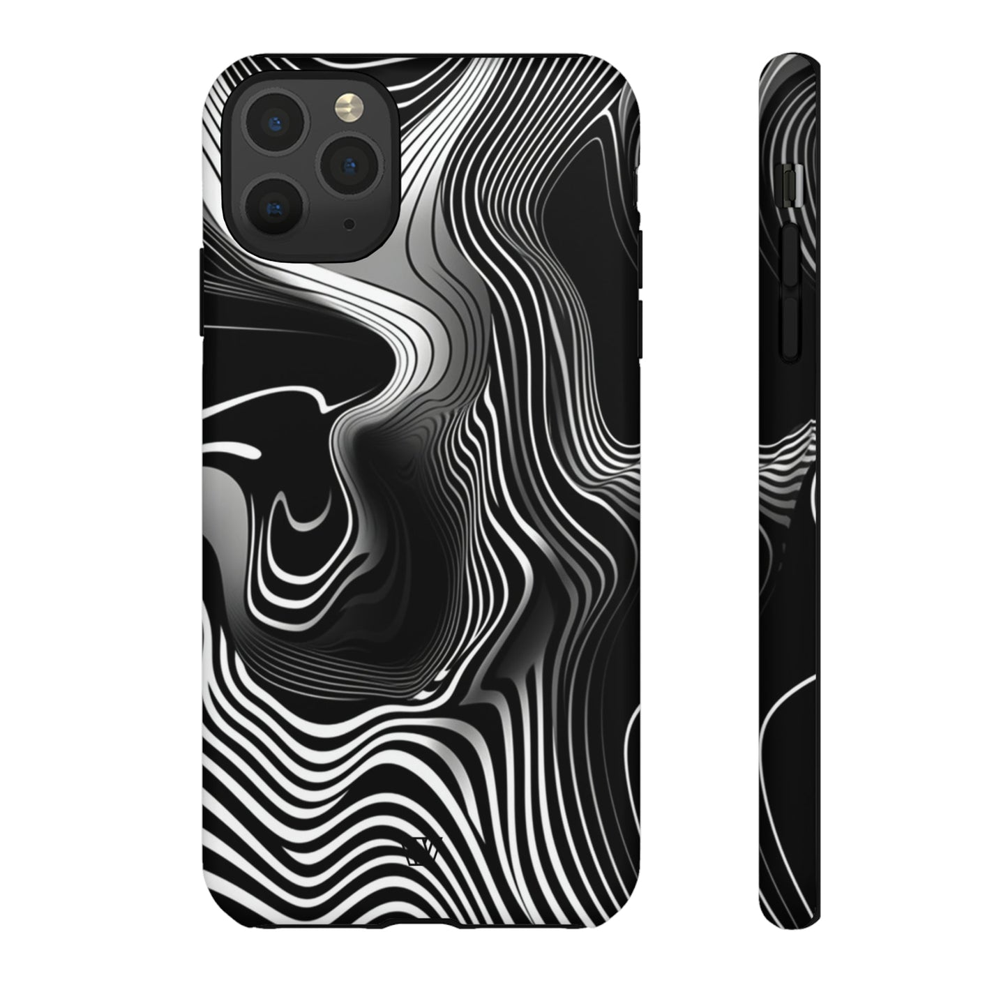 ABSTRACT ZEBRA STRIPES | Tough Phone Case