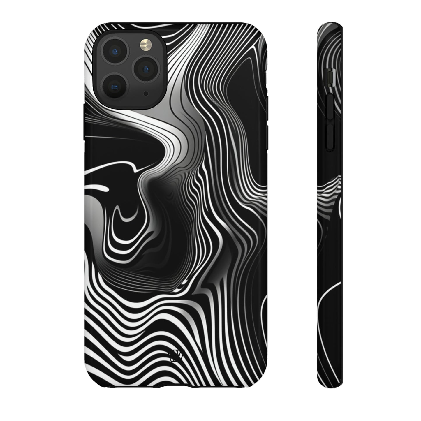 ABSTRACT ZEBRA STRIPES | Tough Phone Case