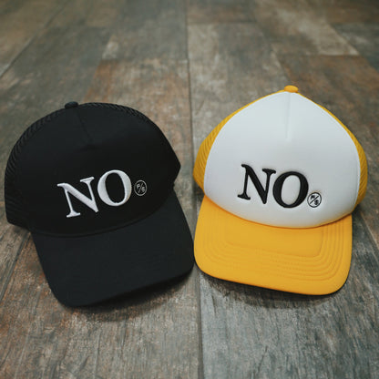 NO: Trucker Hat (Black or Yellow)