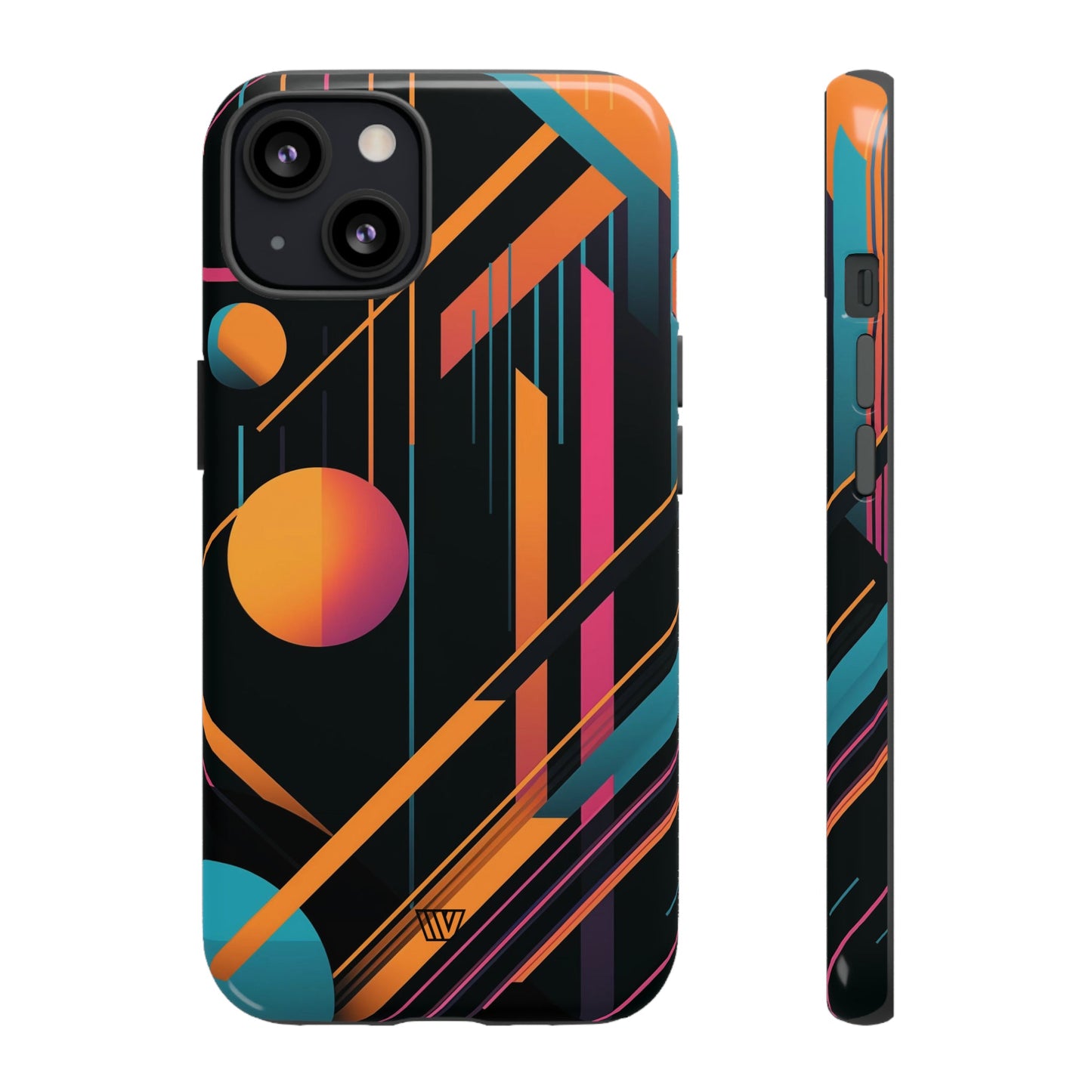 BOLD RETRO LINES | Tough Phone Case