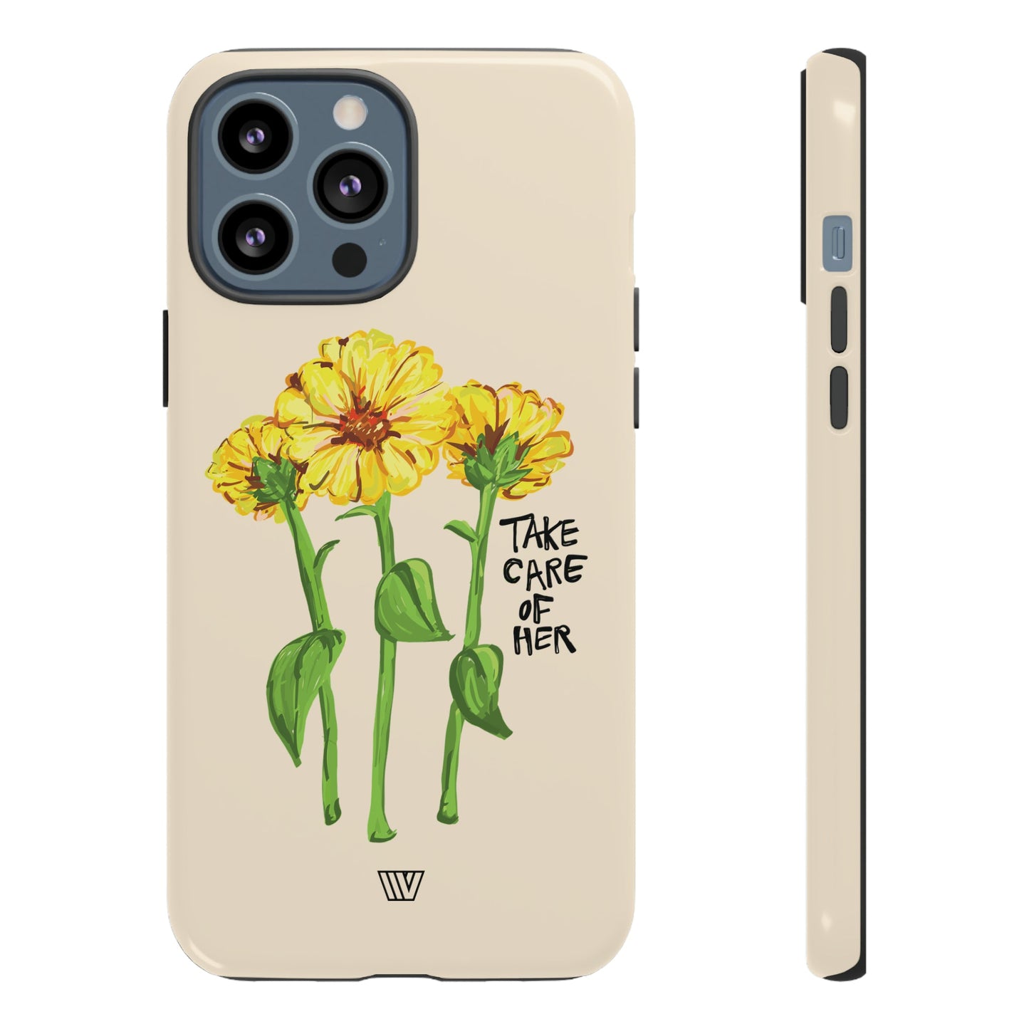 TAKE CARE OF HER | TROVVVE X EARTH FORMATIONS Tough Phone Case