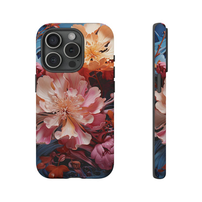 PAINT SWIRL FLOWERS | Tough Phone Case