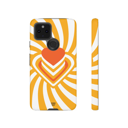 HEART RAY STACK | Tough Phone Case