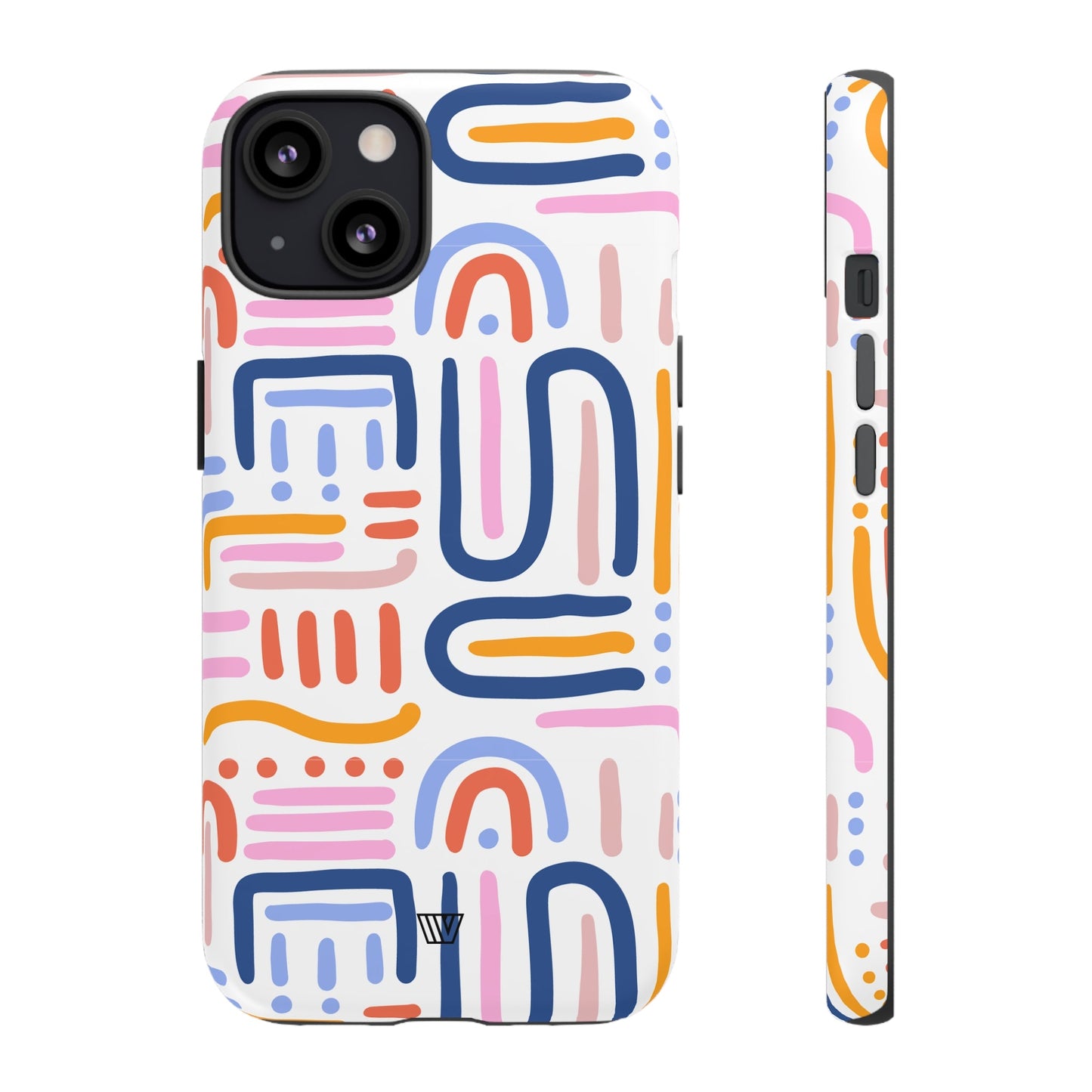 MEMPHIS BOLD LINES | Tough Phone Case