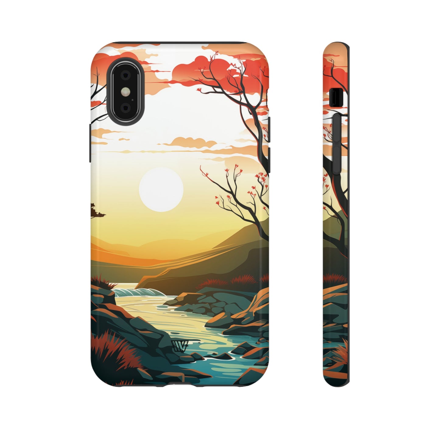 RIVER SUNSET | Tough Phone Case