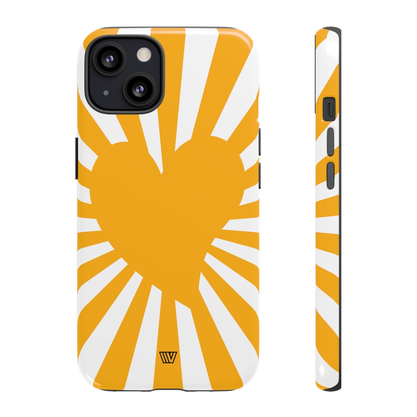 HEART SUN RAYS | Tough Phone Case