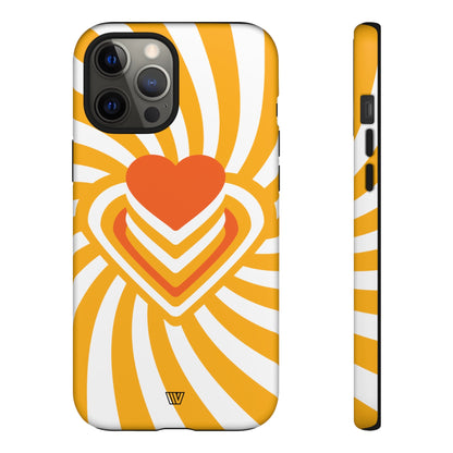 HEART RAY STACK | Tough Phone Case