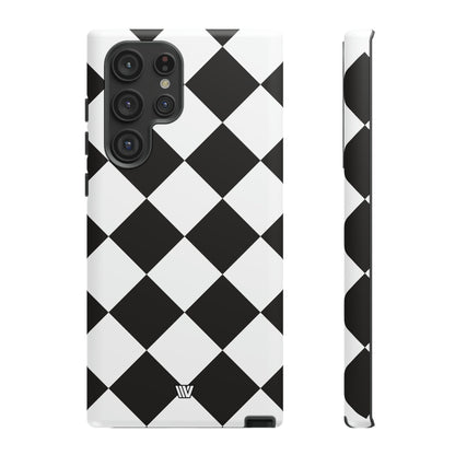 BLACK & WHITE DIAMOND | Tough Phone Case