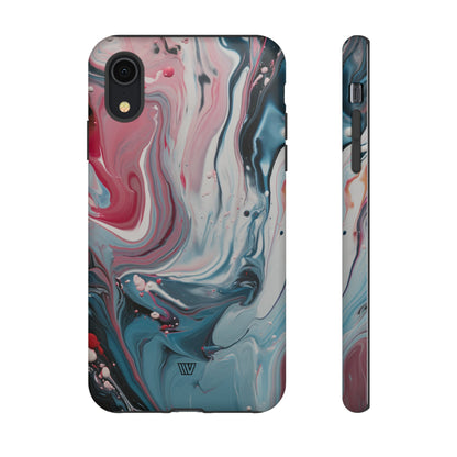 BLUE PASTEL SWIRL | Tough Phone Case