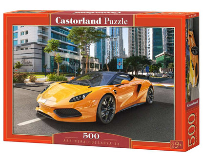 500 Piece Jigsaw Puzzle,  Arrinera Hussarya 33, Fast car, Sport car, Sport puzzle, Adult Puzzles, Castorland B-52950