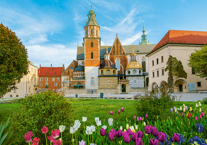 500 Piece Jigsaw Puzzle, Wawel Castle in Krakow, UNESCO World Heritage Site, Poland, Adult Puzzle, Castorland B-53599