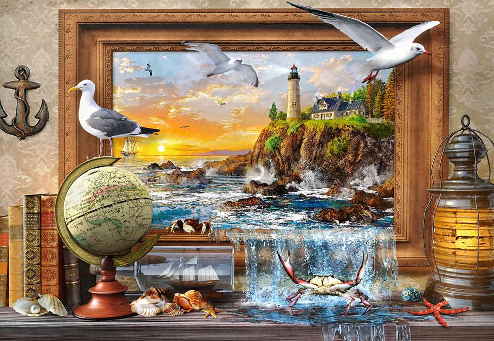 1000 Piece Jigsaw Puzzle, Marine to Life, Adult Puzzle, Castorland C-104581-2