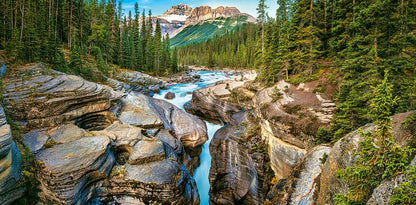 4000 Piece Jigsaw Puzzle, Mistaya Canyon, Banff National Park, Canada, Castorland C-400348-2