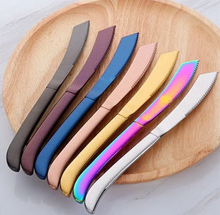 Colorful Modern Steak Knife Set