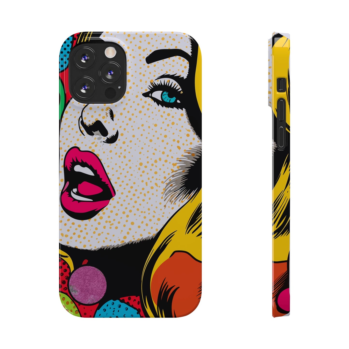 POP ART FACE | Slim iPhone Case