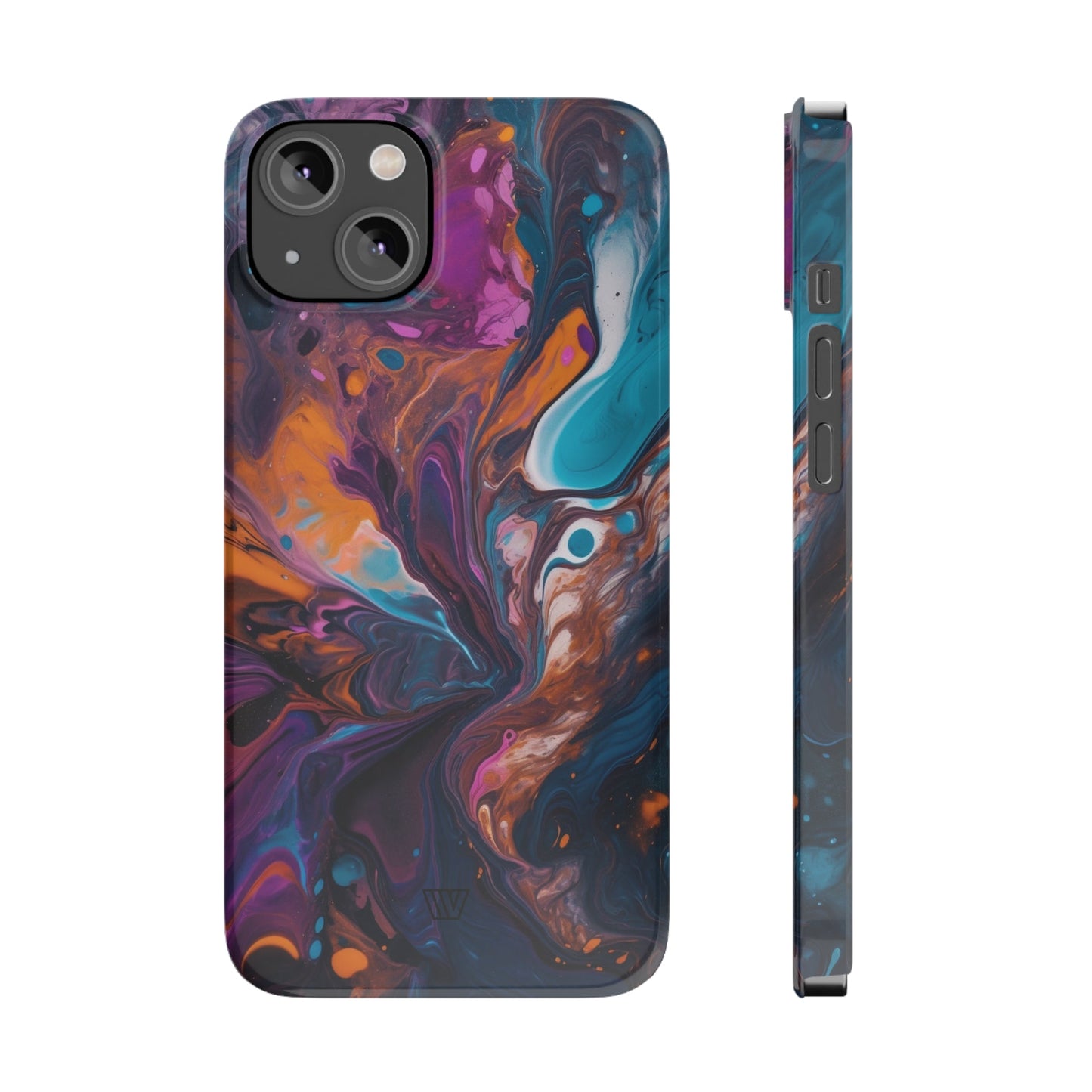 COSMIC PAINT SWIRL | Slim iPhone Case