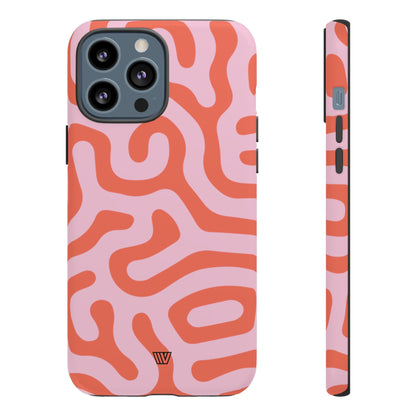 CORAL ORGANIC LINES | Tough Phone Case