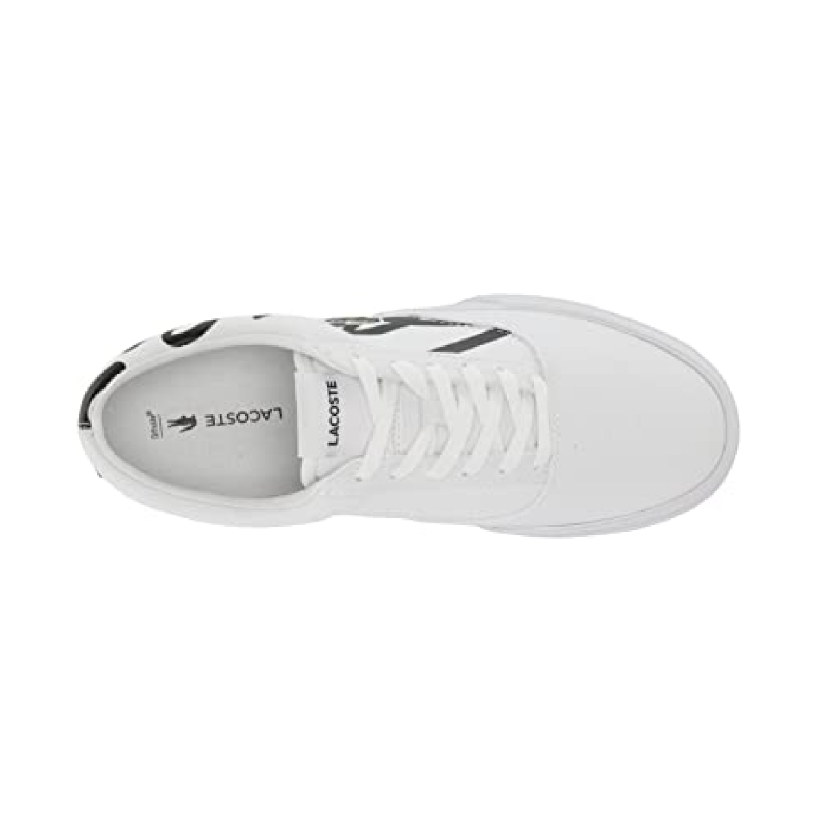 LACOSTE 7-43CMA0051147 JUMP SERVE LACE MN'S (Medium) White/Black Canvas Lifestyle Shoes