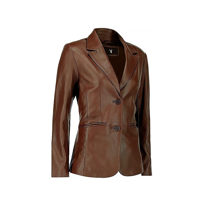 Women's Casual Coat Style Blazer Jacket