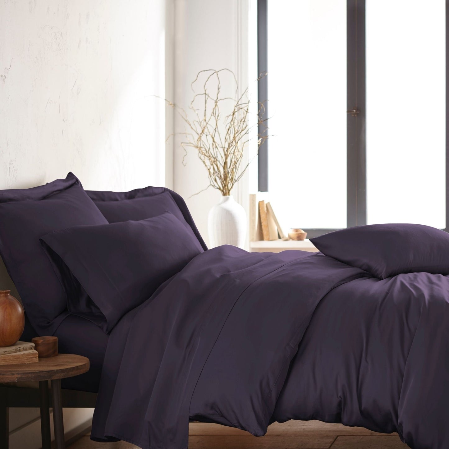 100% Bamboo Viscose Duvet Cover Set