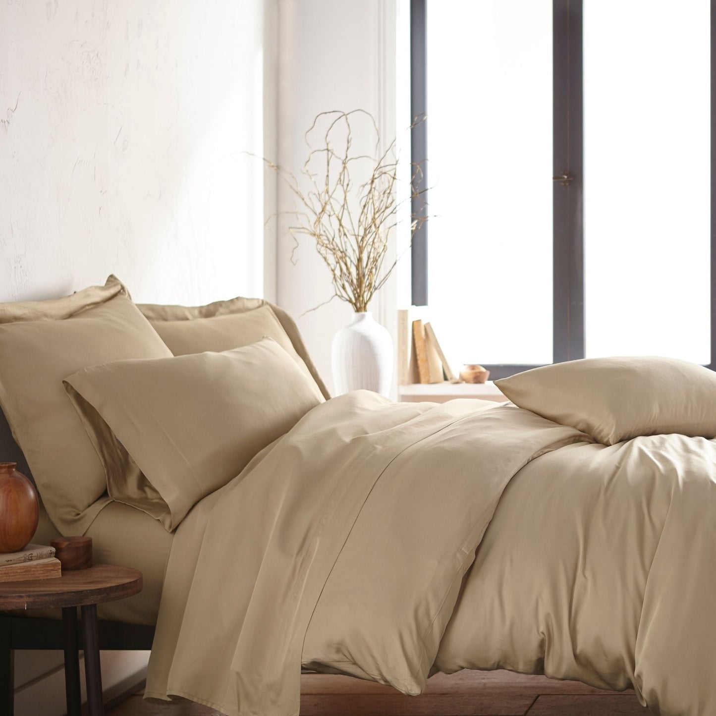 100% Bamboo Viscose Duvet Cover Set