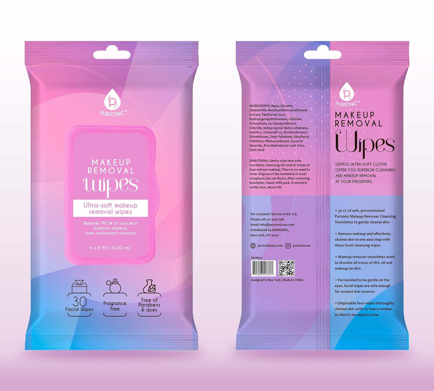 Makeup Removal Wipes 12 Pack (720 Wipes Total) – Ultra-Soft Facial Cleansing Towelettes Dissolve All Traces of Dirt, Oil & Makeup – Gentle Enough for Contact Lens Wearers, Safe for Eye