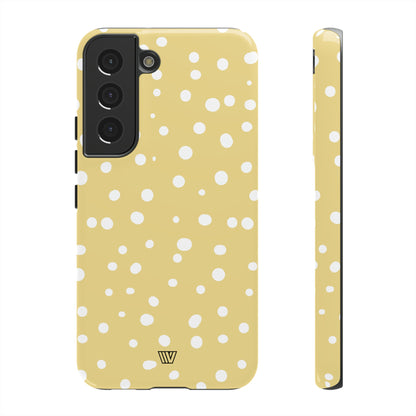 MUTED YELLOW DOTS | Tough Phone Case