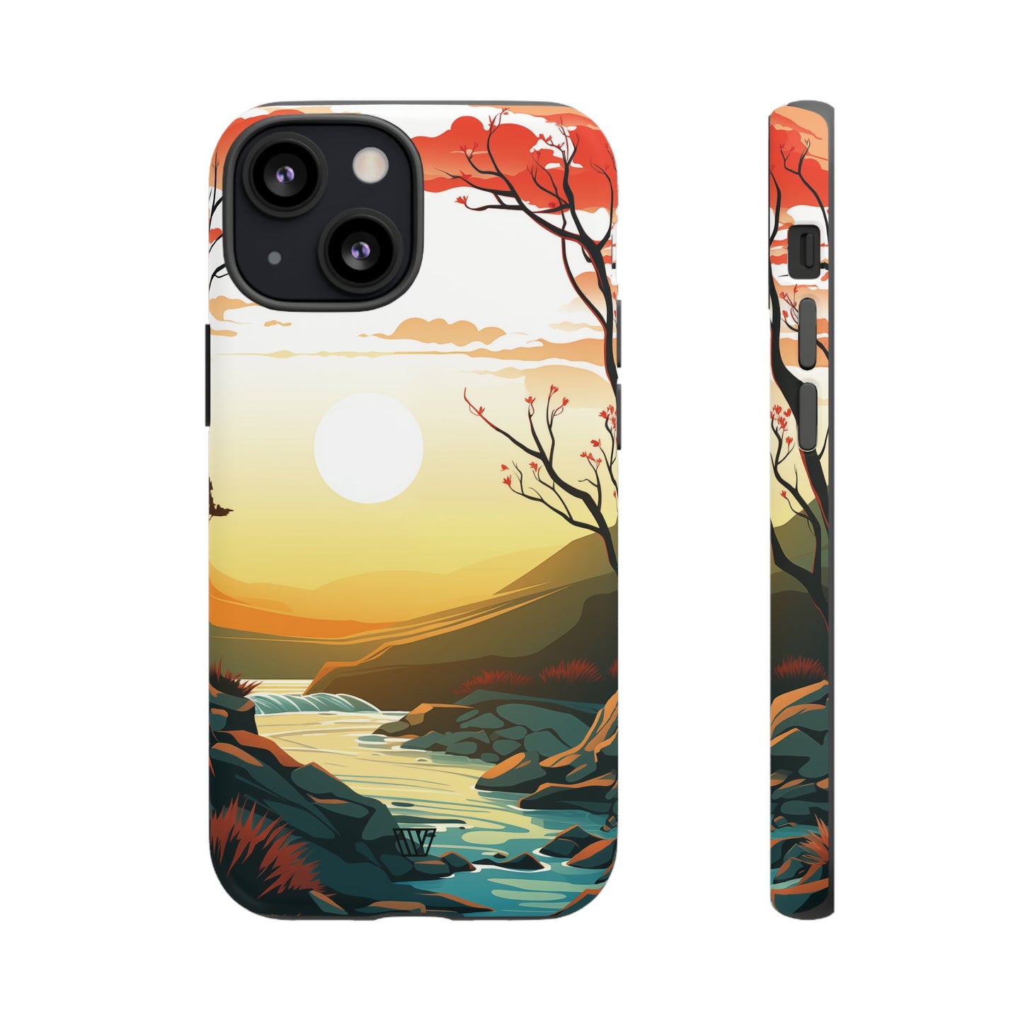 RIVER SUNSET | Tough Phone Case