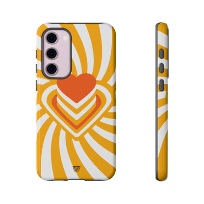 HEART RAY STACK | Tough Phone Case