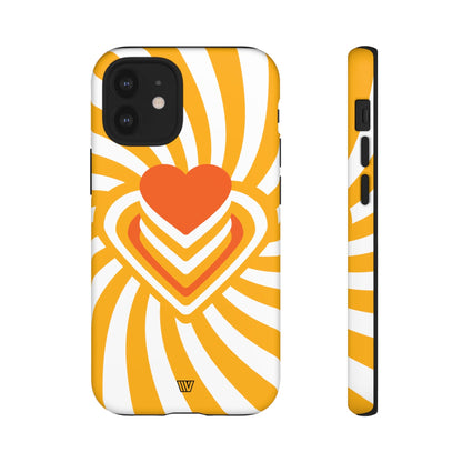 HEART RAY STACK | Tough Phone Case