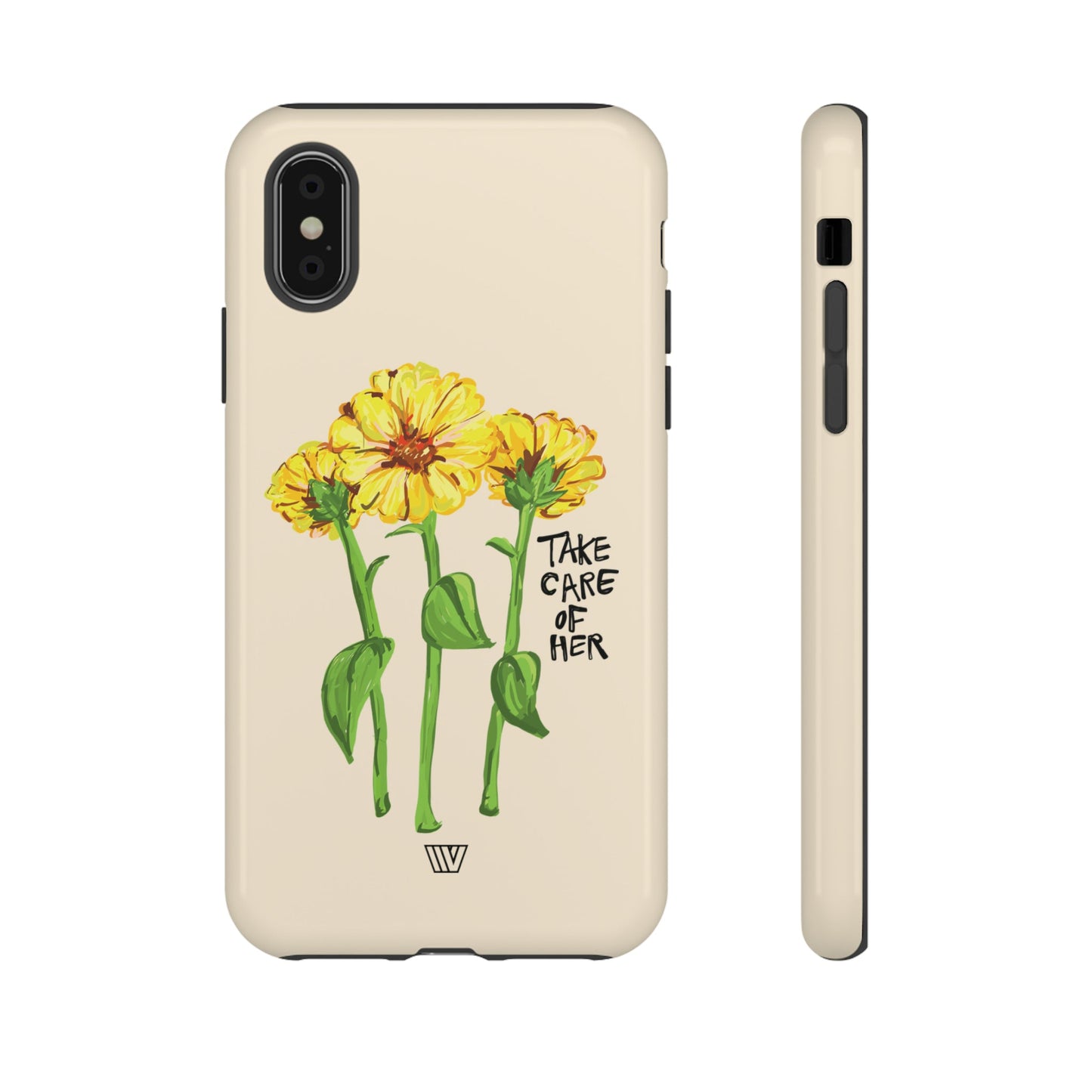 TAKE CARE OF HER | TROVVVE X EARTH FORMATIONS Tough Phone Case