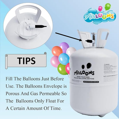 12 inch Mega Helium Tank Kit(for up to 50 balloons)