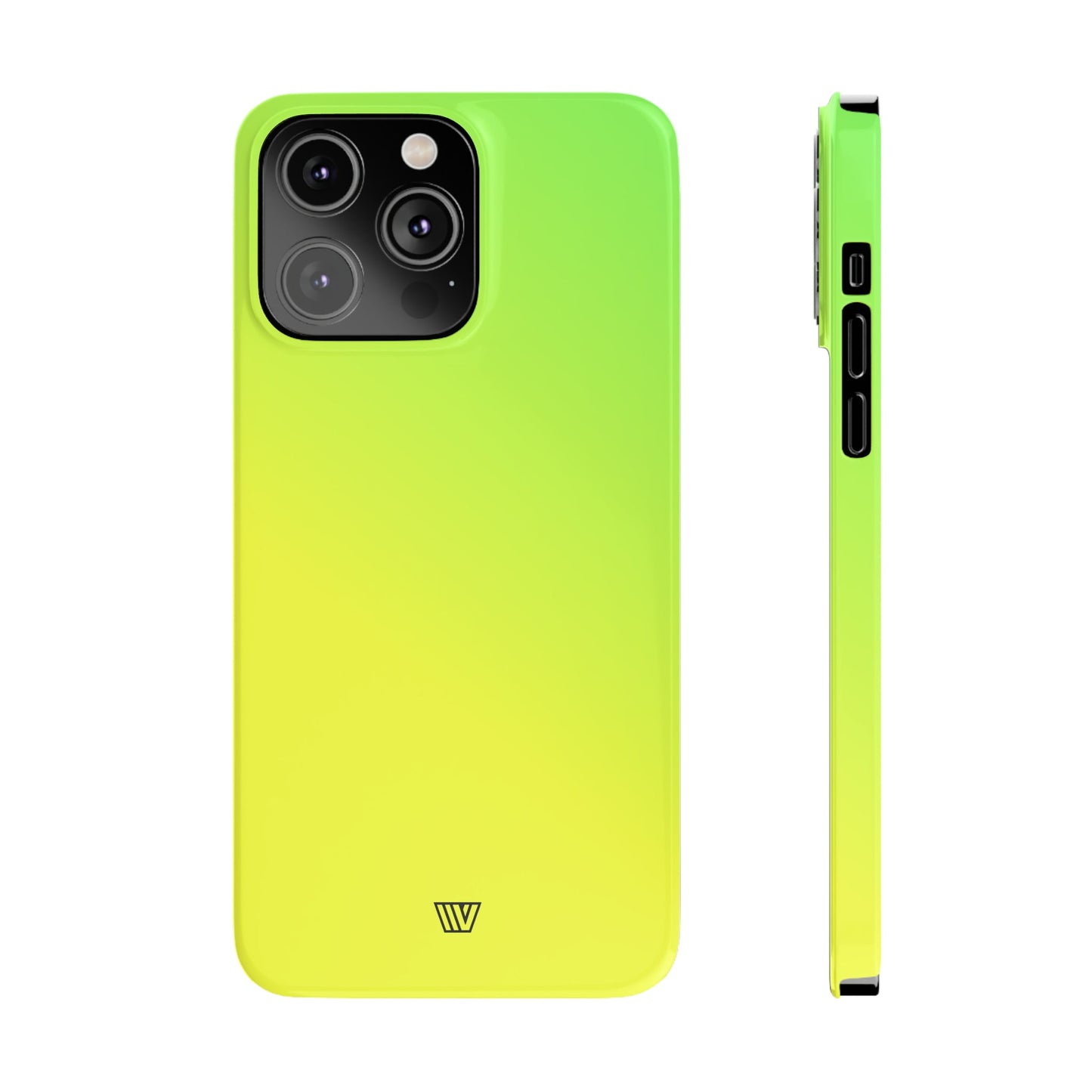 LEMON LIME NEON | Slim iPhone Case