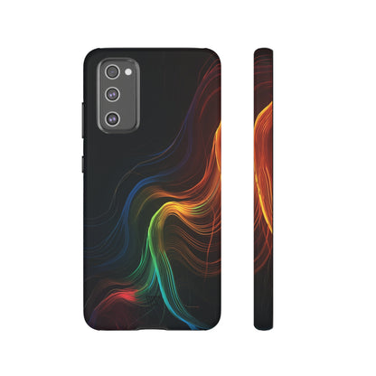 COLORFUL ABSTRACT LINES | Tough Phone Case