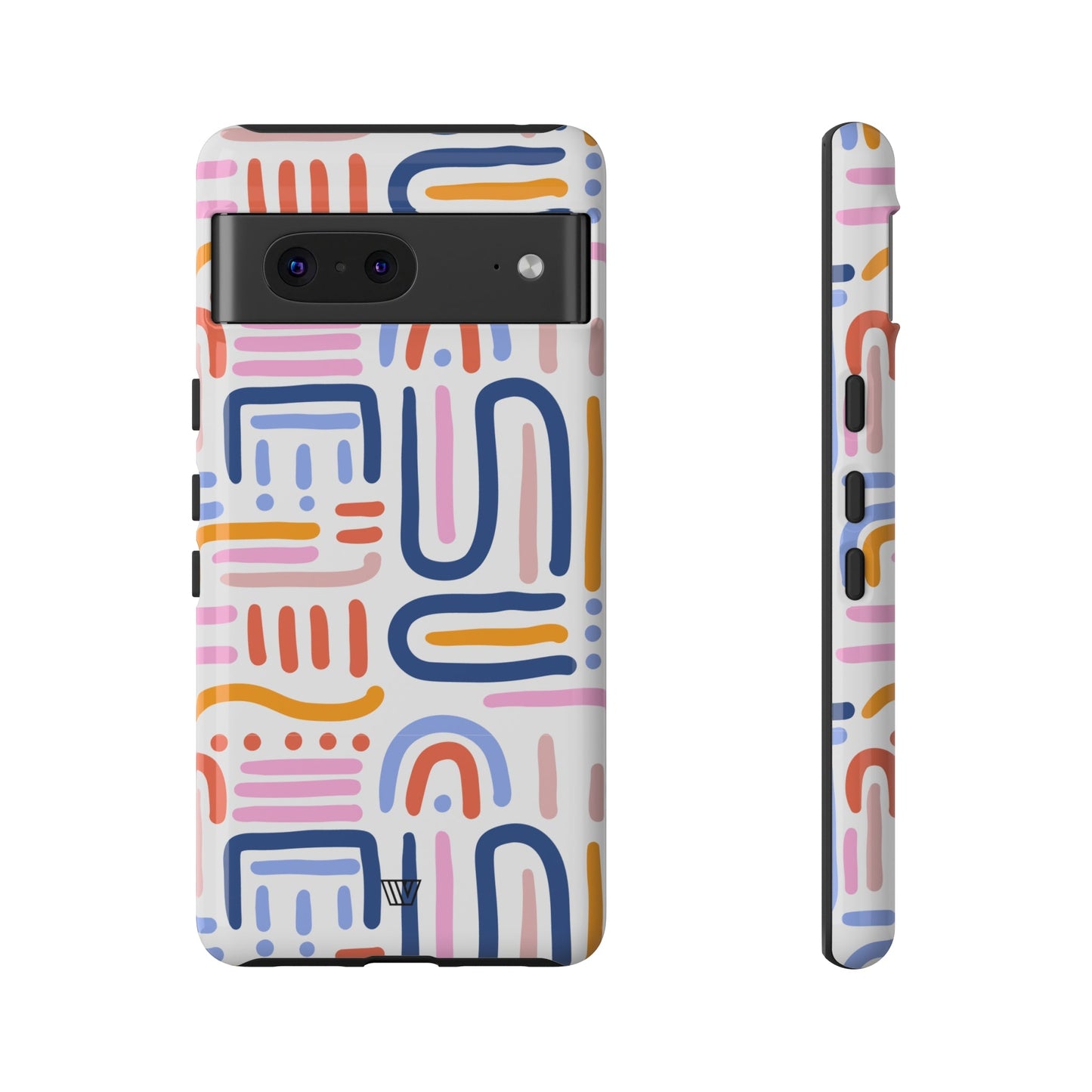 MEMPHIS BOLD LINES | Tough Phone Case